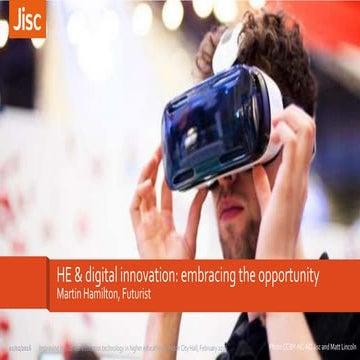 HE and digital innovation - embracing the opportunity