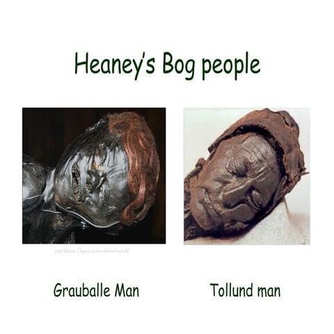 Heaney’S Bog People