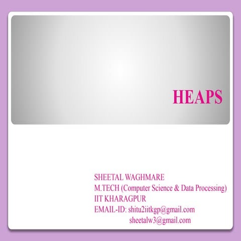 Heaps