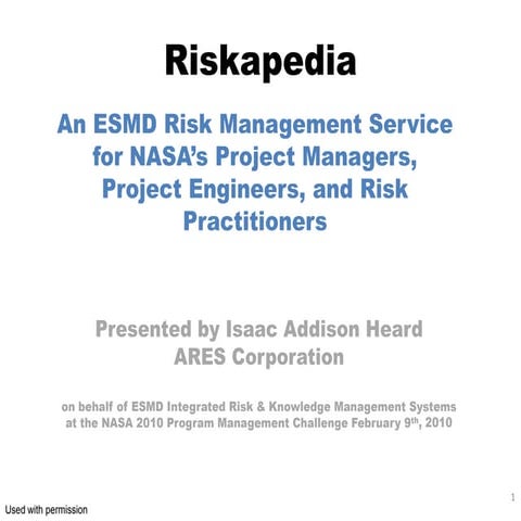 Afrl risk assessment | PDF