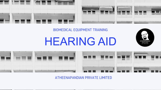 Hearing aid