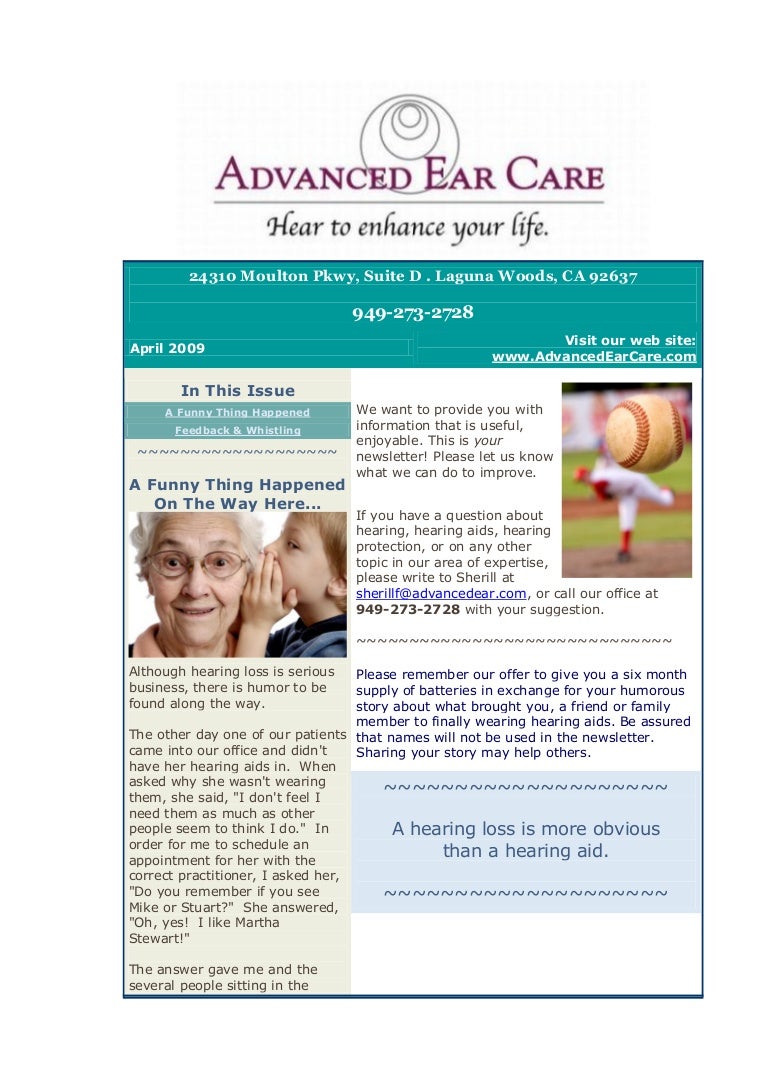 Hearing Aids Feedback or Whistling