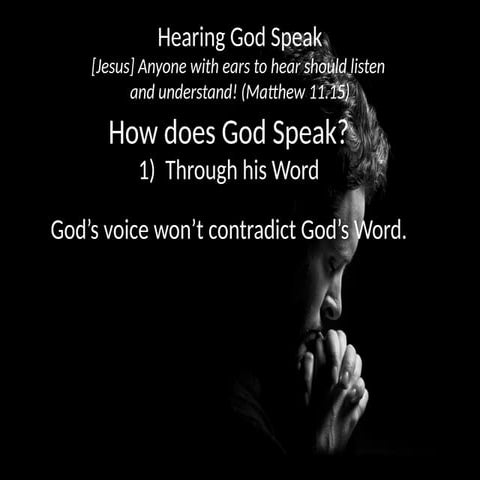 Attentiveness Hearing God Speak 10603954.pptx