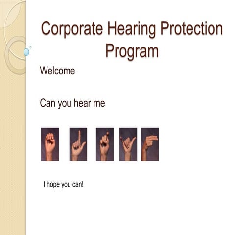 Hearing protection 103012
