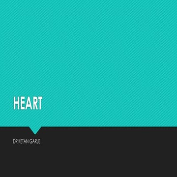 ANATOMY OF HEART for medical students with its clinical anatomy