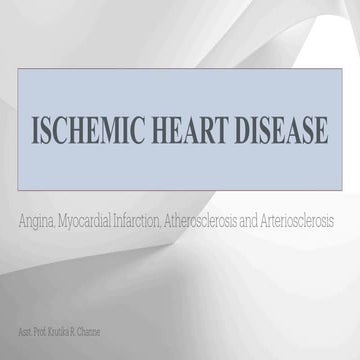 ISCHEMIC HEART DISEASE (Cardiovascular System))