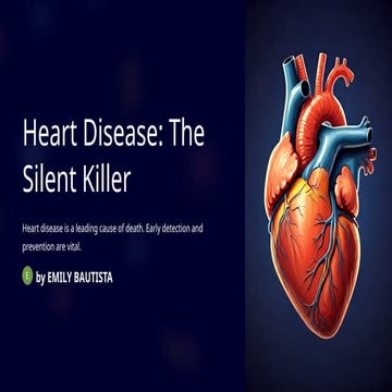 Health Heart-Disease-The-Silent-Killer.pptx