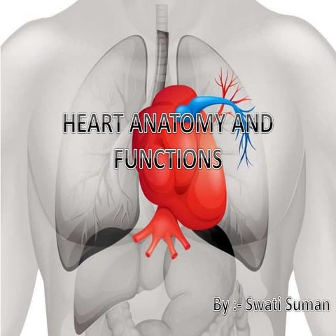 Heart anatomy and functions | PPTX