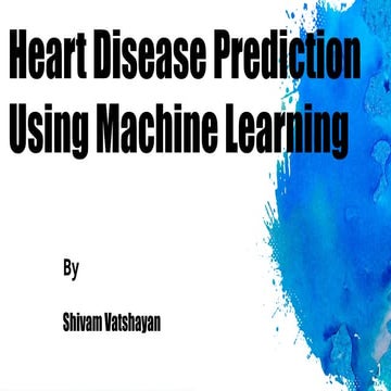 Heart disease prediction system using machine learningPPT.pptx