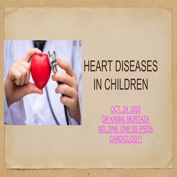 Heart diseases in children