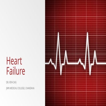 Heart Failure Pathology power point ppt.