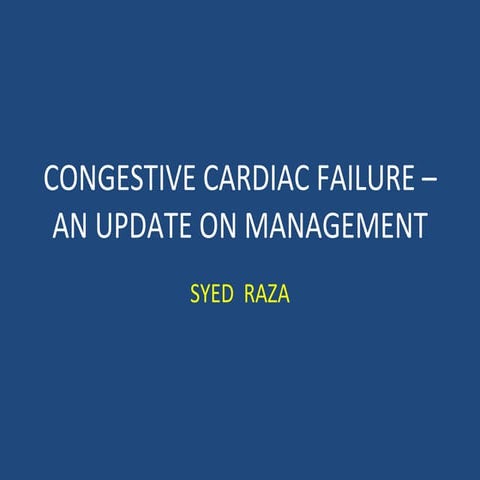 Heart failure – an update [autosaved]