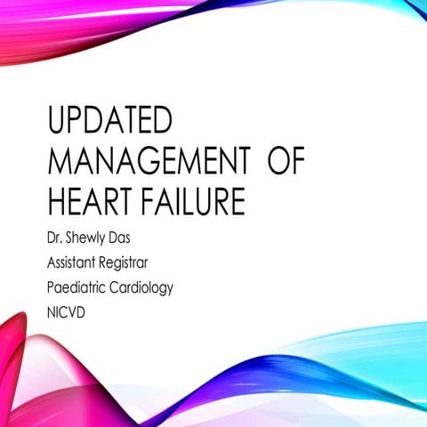 Congestive heart failure revised | PPTX