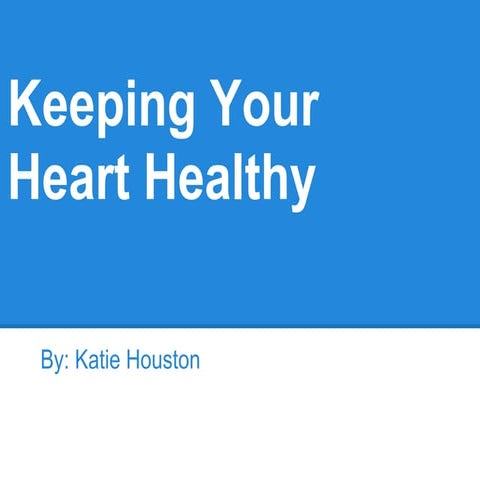Heart healthy tips