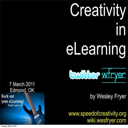 Creativity in eLearning