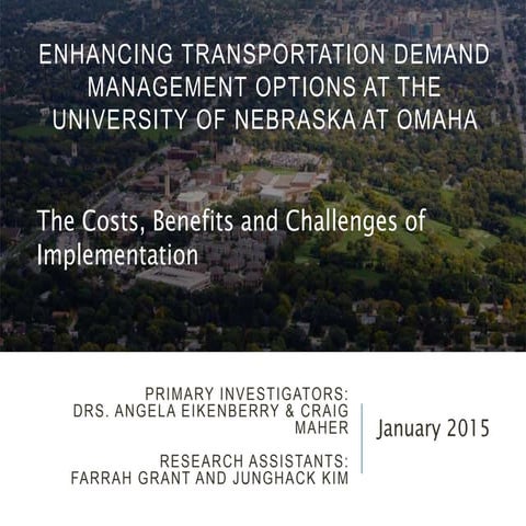 Heartland 2050 Winter Summit Enhancing Transportation Demand Management