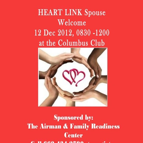 Heart link flyer 2012