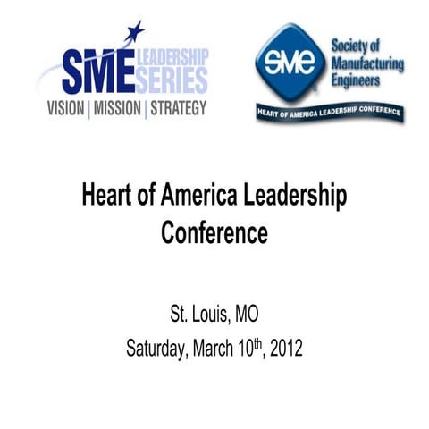 Heart of America Leadership Conference Social Networking Presentation