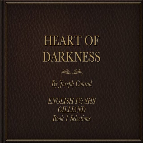 Heart of Darkness Book 1 Reading Selections