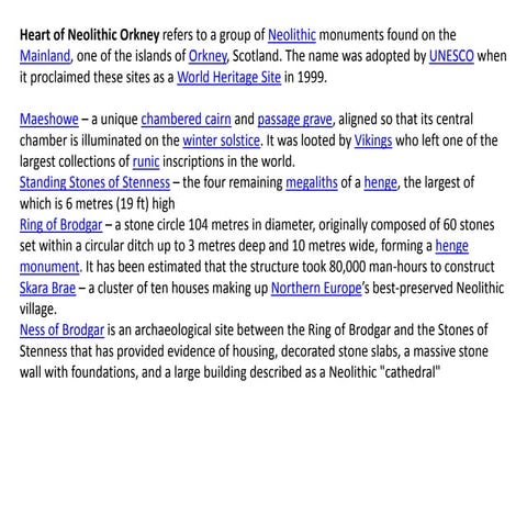 Heart of orkney