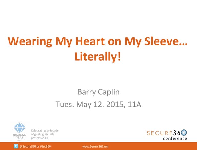 Wearing Your Heart On Your Sleeve - Literally!