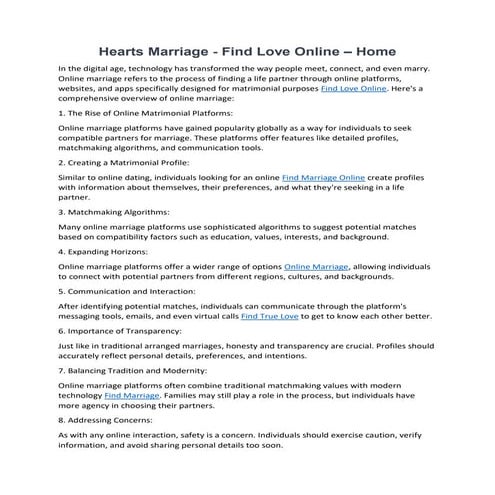 Pros and Cons of Using Online Sites for Marriage.pptx