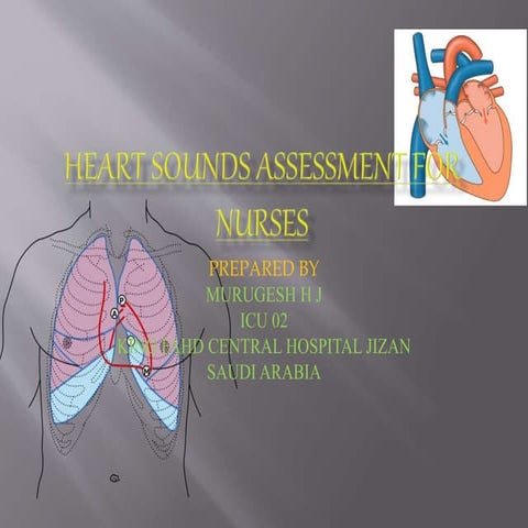 HEART SOUNDS ASSESSMENT FOR NURSES MURUGESH.pptx