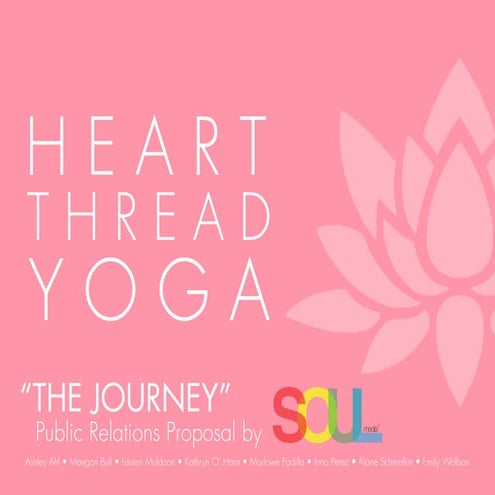 Heart Thread Yoga - PR Campaign Proposal
