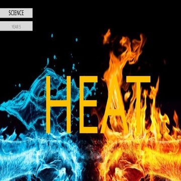 Heat Year 5 Science DLP Haba Tahun 5 Sains | PPTX