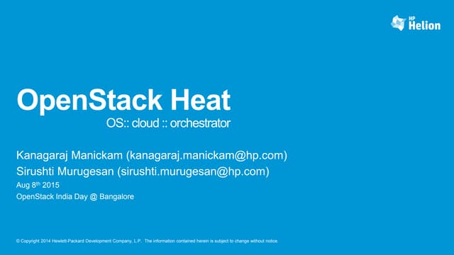 OpenStack Heat