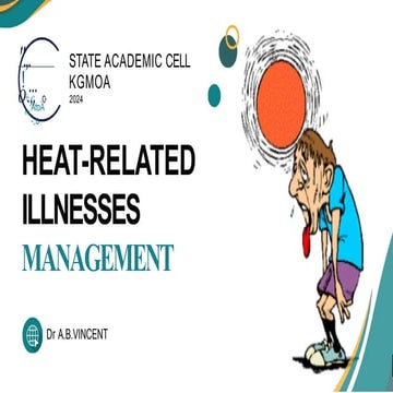 Heat-Related Illnesses - Dr A B KGMOA.pptx