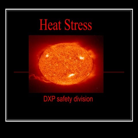 Heat Stress