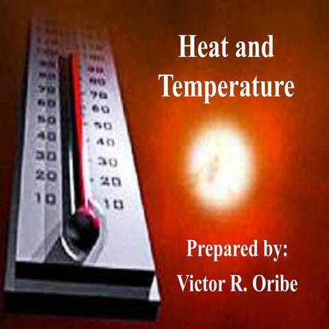 Heat and temperature