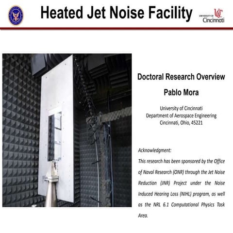 Heated Jet Noise Rig | PPTX