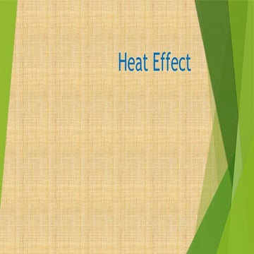 Heat effect in chemical engineering thermodynamics.pptx