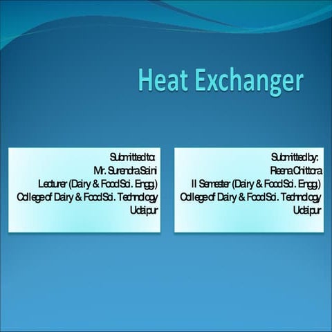 Heat Exchanger