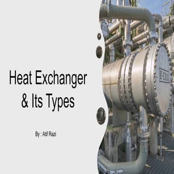 Heat Exchanger and Its Types.pptx