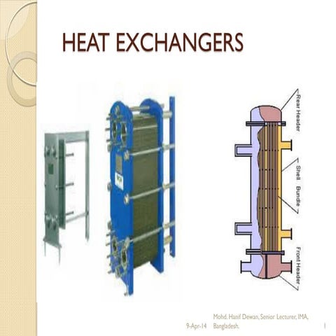 Heat Exchangers by Hanif Dewan
