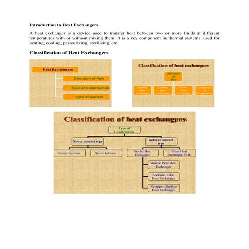 heat exchangers notes-classification, applications.pdf