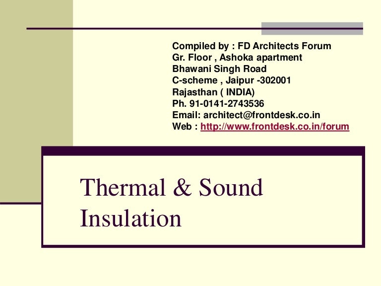 Noise Reduction Coefficient Chart