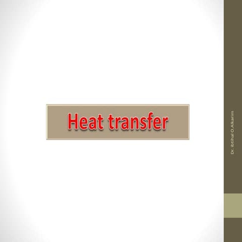 Heat transfer