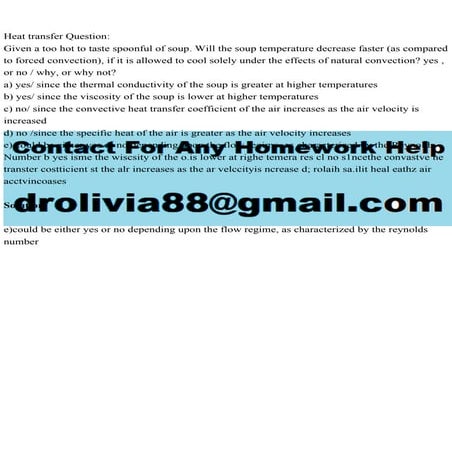 Heat transfer QuestionGiven a too hot to taste spoonful of soup.pdf