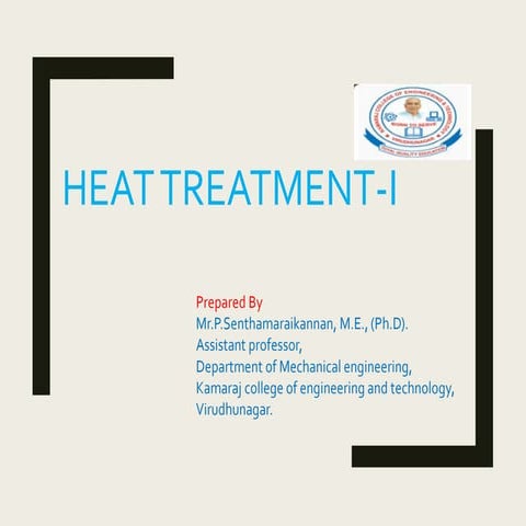 Heat treatment 1