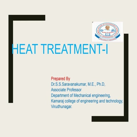 Heat treatment 1 dr.sss1