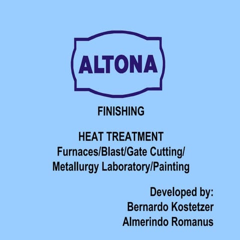 Heat treatment presentation