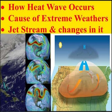 Why Heat Wave Occurs and Cause of Extreme Weather (Changes in Jet Strem)