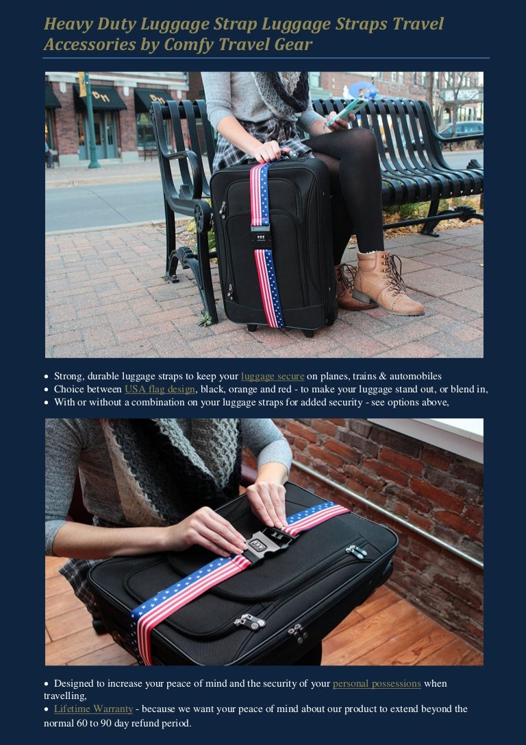 security straps for luggage