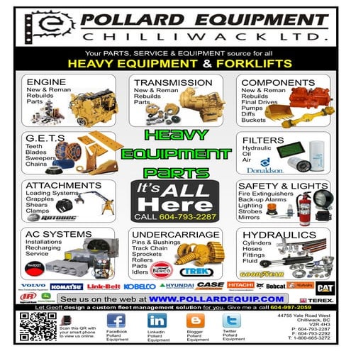 Heavy Equipment Parts | PDF