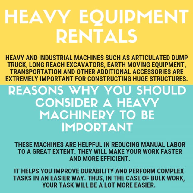 Heavy Equipment Rentals PDF