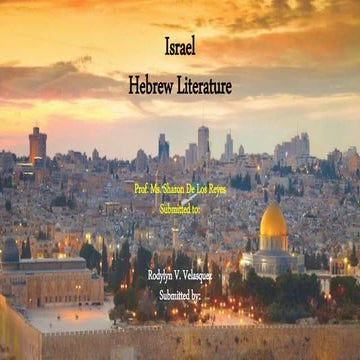Hebrew literature